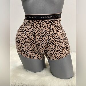 Victoria’s Secret Cotton Logo Cotton High-Waist Boyshort Panty Underwear. NWT
